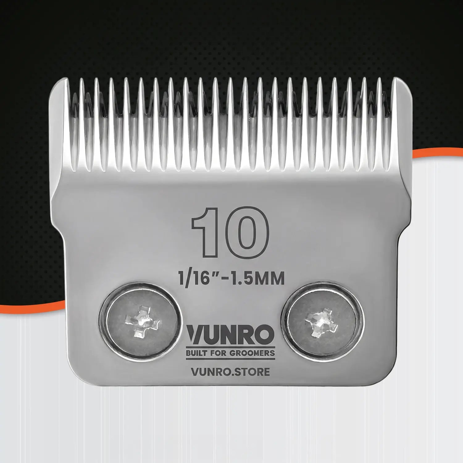 10# Ceramic D-Series Dog Clipper Blade (1.5 mm)
