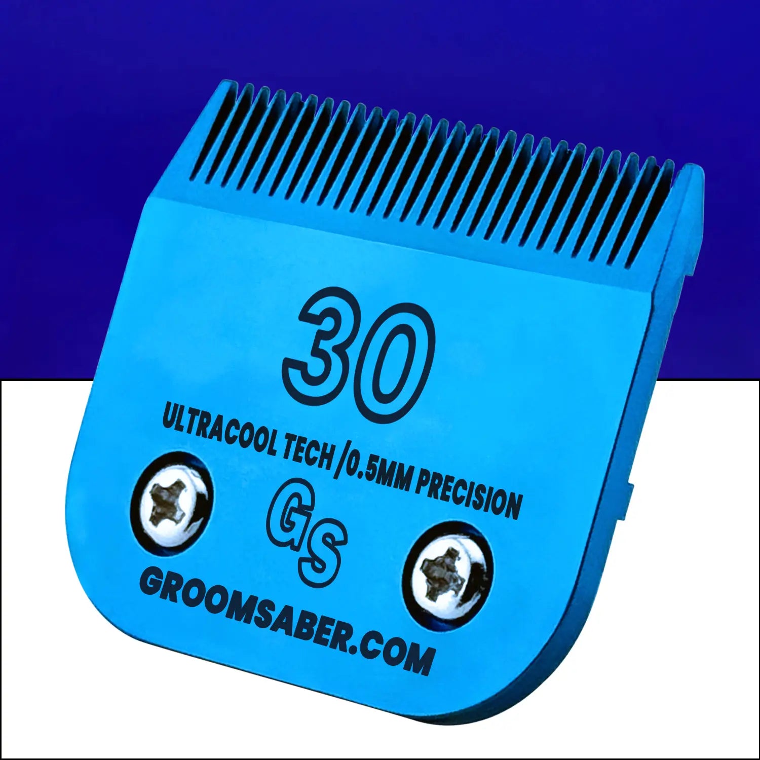 30# Blue Steel Dog Clipper Blade (0.5 mm)