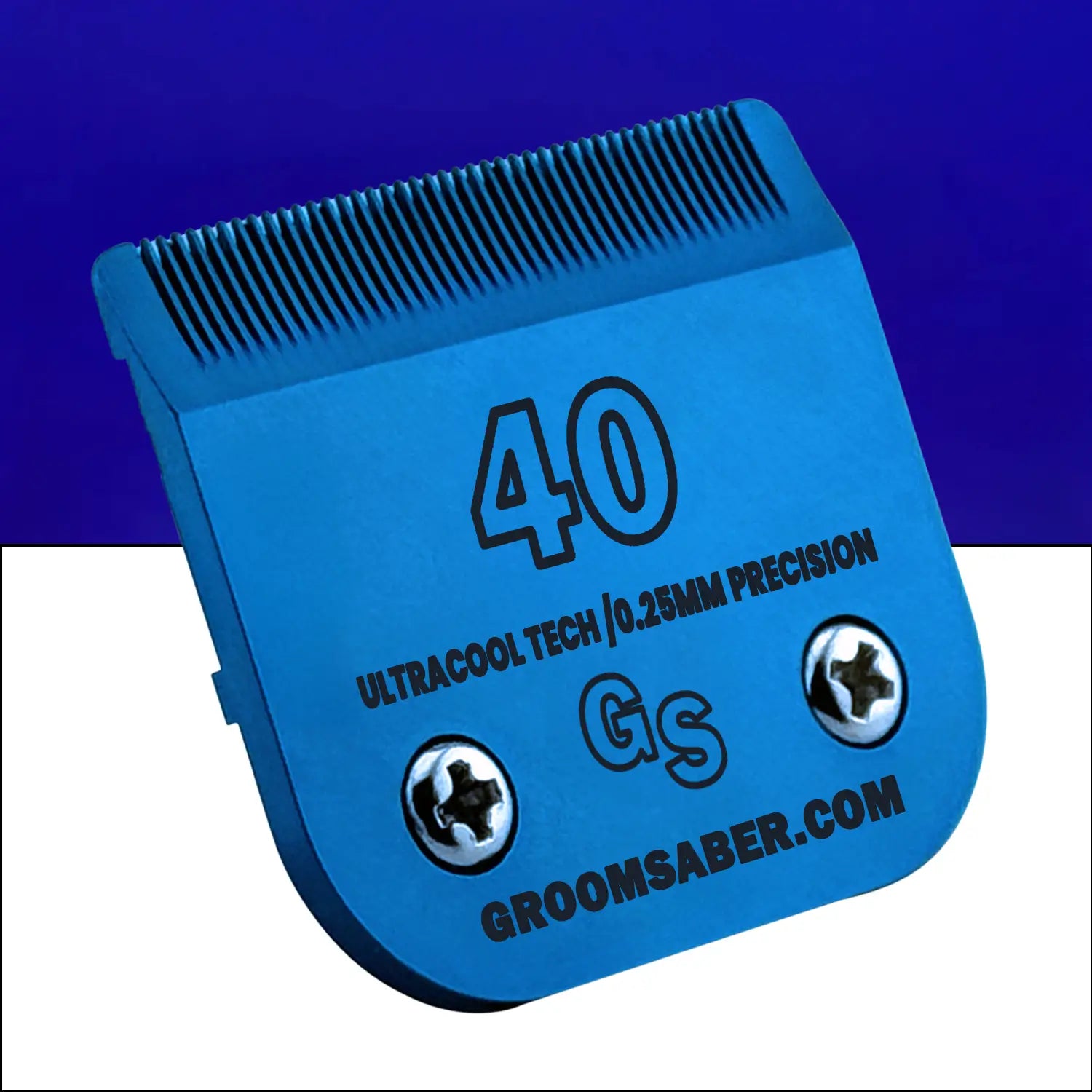 40# Blue Steel Dog Clipper Blade (0.25 mm)