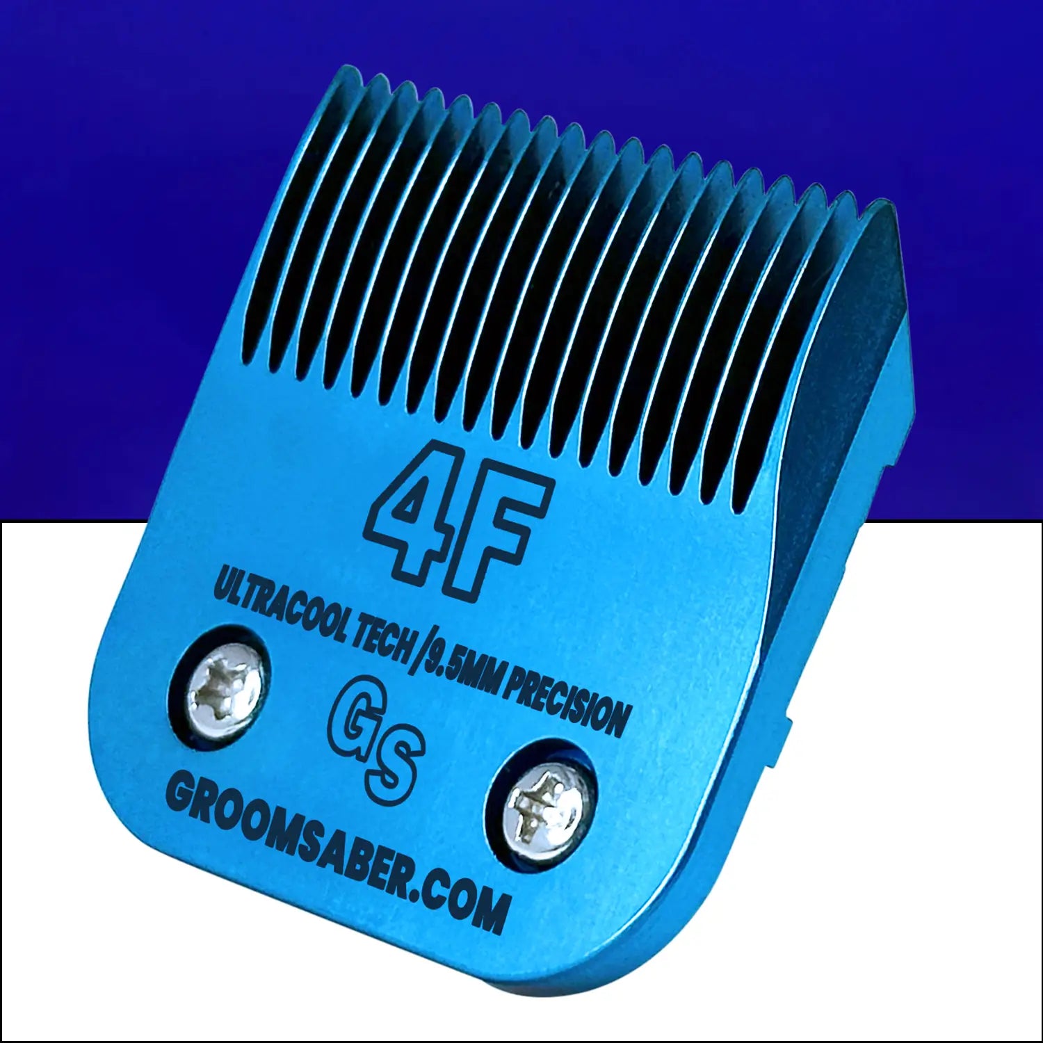 4F Blue Steel Dog Clipper Blade (9.5 mm)